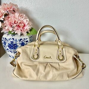 Coach Ashley Leather Satchel